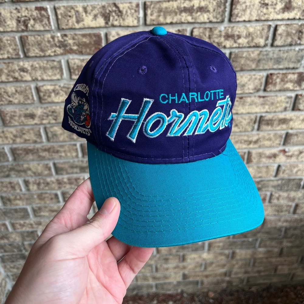 Charlotte Hornets Sports Specialties Twill script